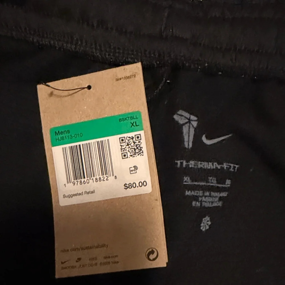 Nike Kobe Year Of The Mamba Therma-Fit Basketball Pants (Black) - Picture 5 of 8